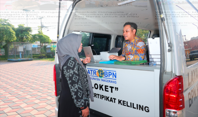 Inovasi Keren Pemkab Tangerang: Program Layanan Sertipikat Tanah Keliling Tuai Pujian
